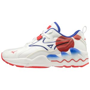 Mizuno Wave Rider 1 Shape Of Time Αθλητικα Παπουτσια Γυναικεια - Ασπρα